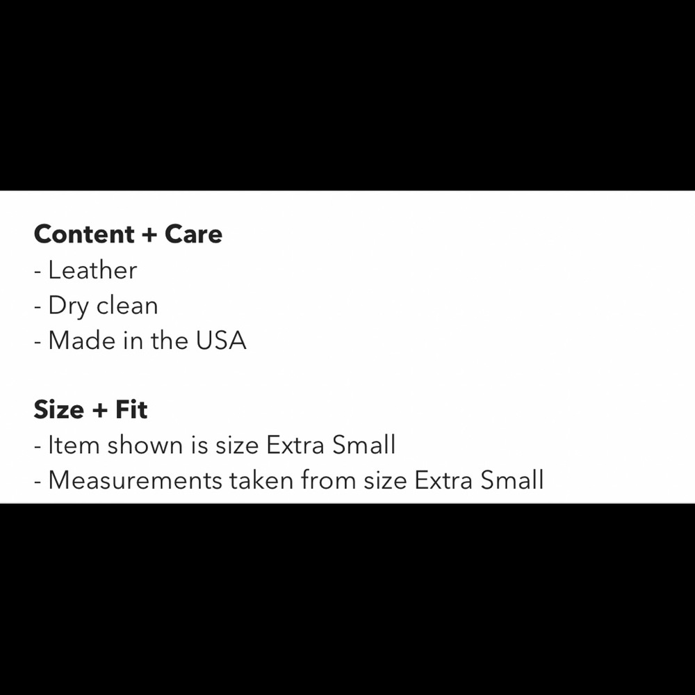 NEW Urban Renewal Leather Mini Skirt - Picture 3 of 4